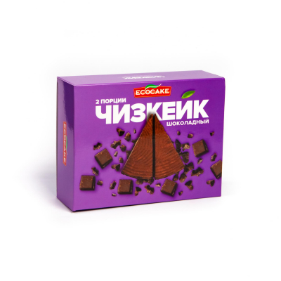 Чизкейк Шоколадный (2 кусочка), 190 гр.